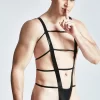 Latex Male Bib Top Apron
