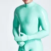 Latex Male Windows Short-Sleeved & Short-Legged Surfsuit