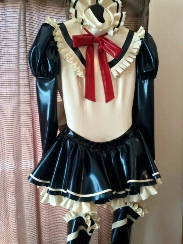 Latex Gummi Rubber Maid Dresses
