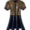 Latex Black Uniform Dresses