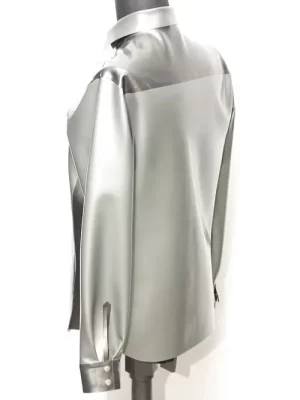 Latex-Shirt with saddle