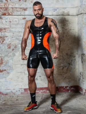 Latex Vortex Tri Suit