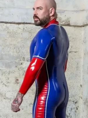 Latex Ball Boy Long Sleeve Surf Suit