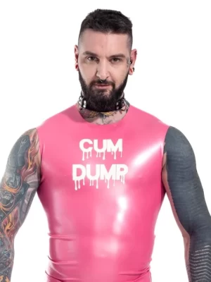 Latex CUM DUMP Top