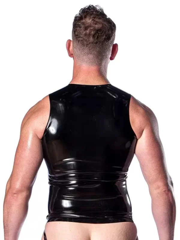 Latex Dirty Pig Sleeveless T-shirt