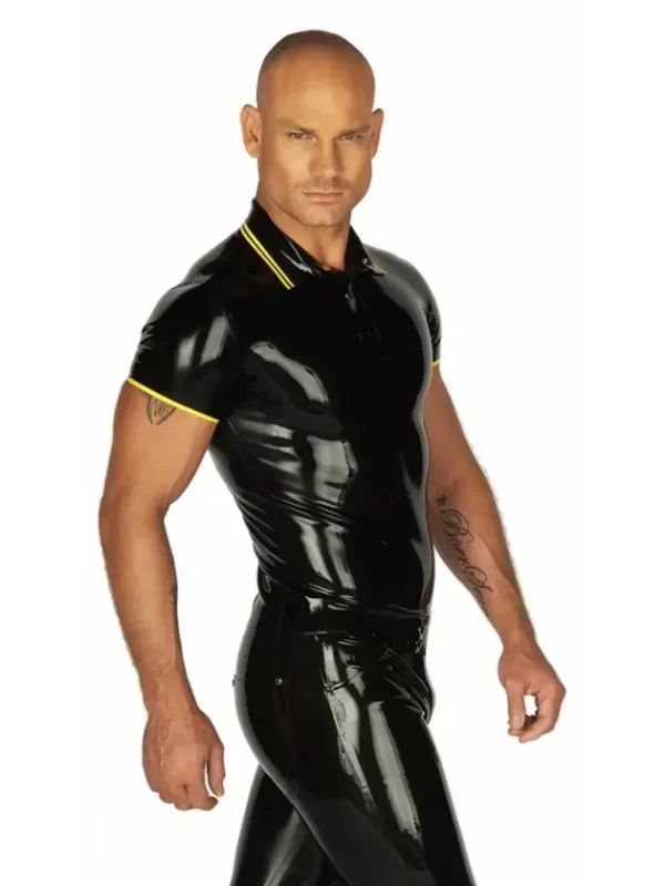 Latex Skinhead Top