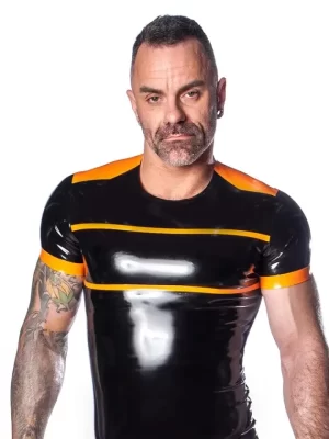 Latex Two Bar T-Shirt