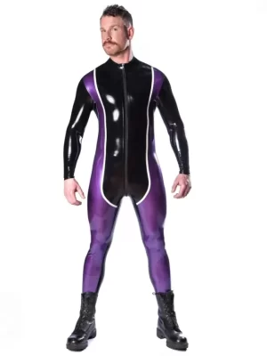 Latex Xcelerator Catsuit Thru Zip