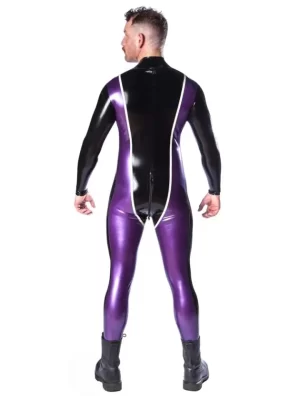 Latex Xcelerator Catsuit Thru Zip