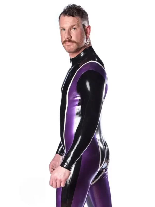 Latex Xcelerator Catsuit met ritssluiting