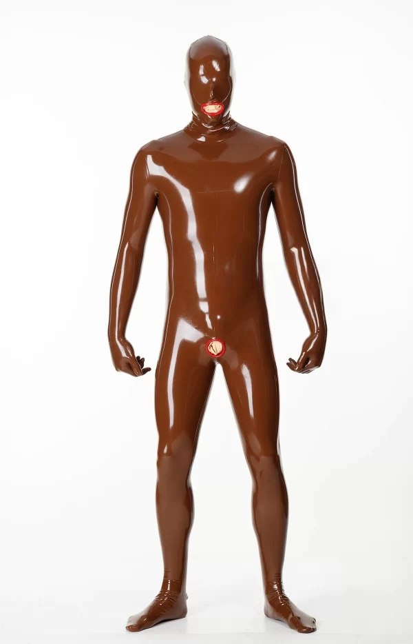 Latex Mens Express Pass 3-Condoms Catsuit
