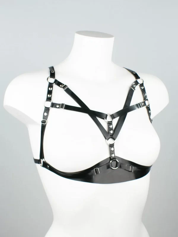 Latex Luisa Slim Strapped Classic Harness