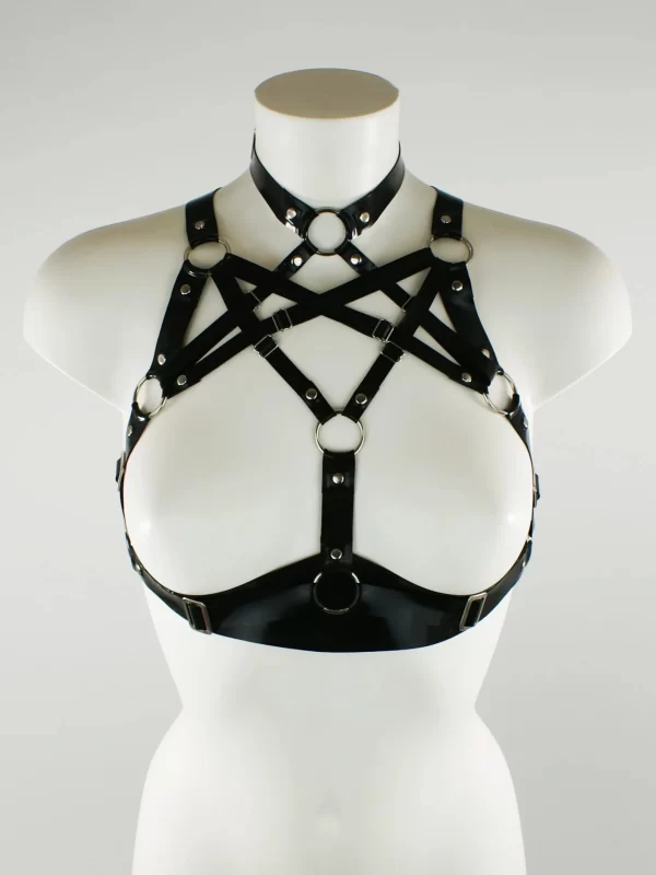 Latex Hexagram Harness