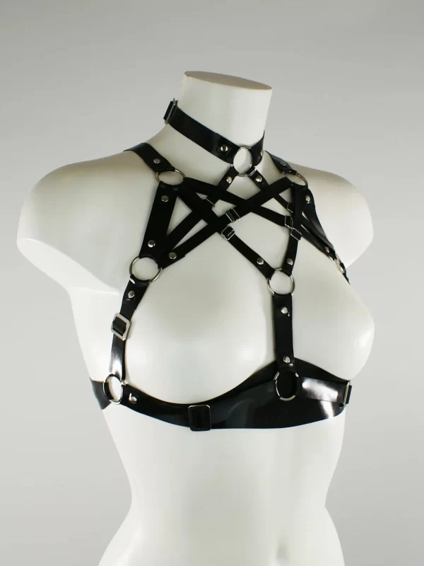 Latex Hexagram Harness