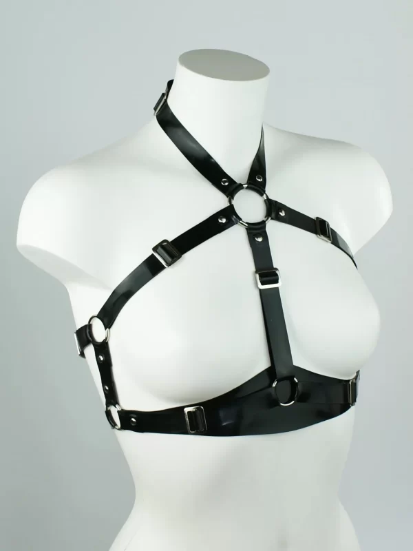 Latex Alexandra Halter Harness