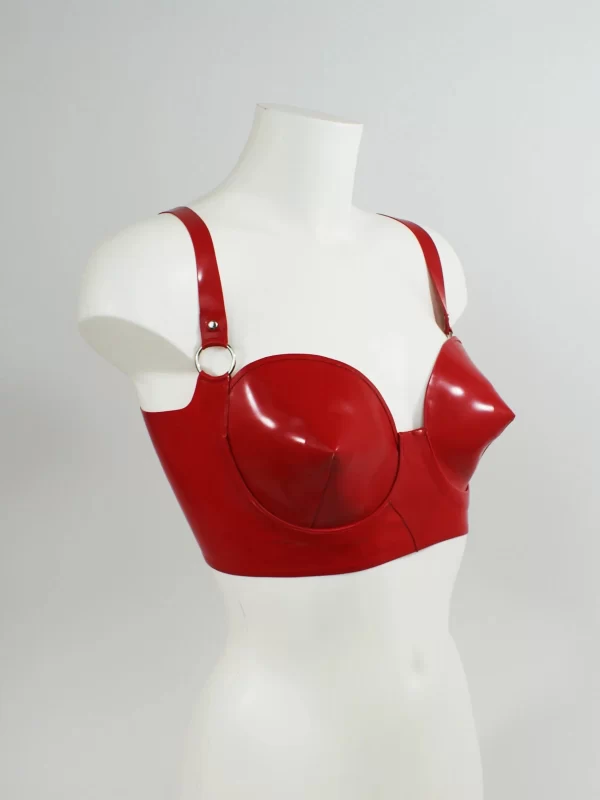 Latex Classic Cone Bra