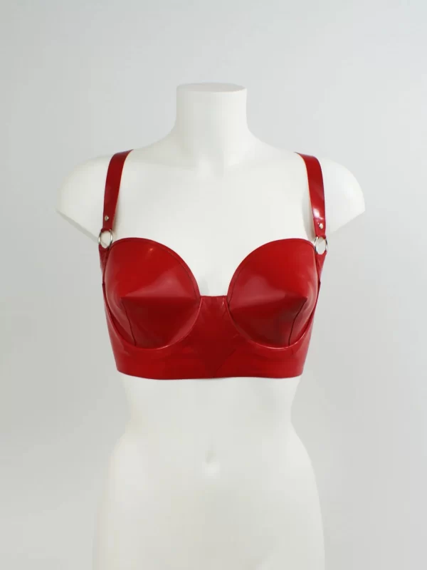 Latex Classic Cone Bra
