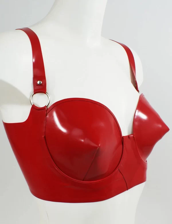 Latex Classic Cone Bra