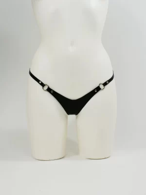 Latex Extreme Low Rise Thong