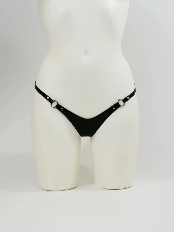 Latex Extreme Low Rise Thong