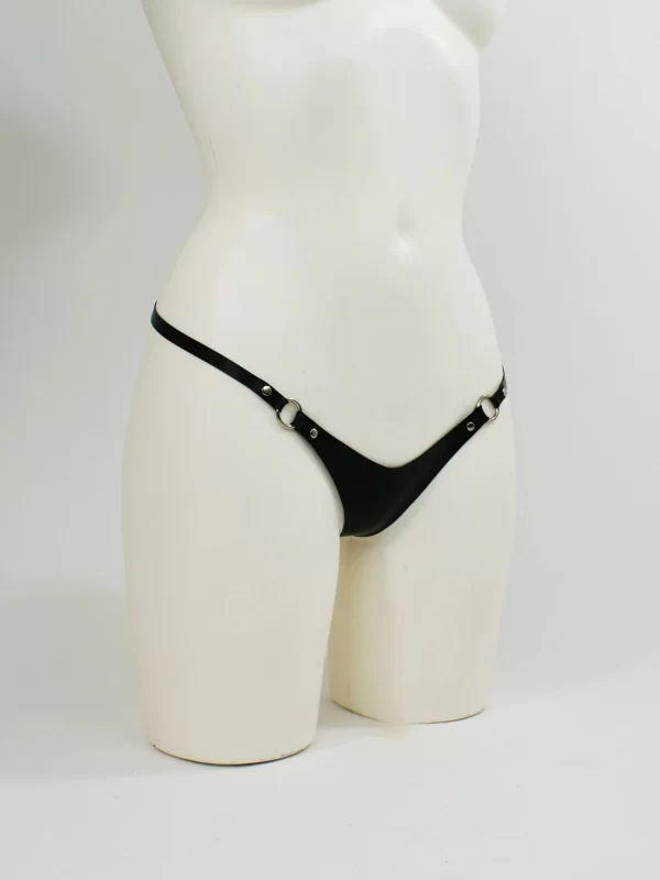 Latex Extreme Low Rise Thong