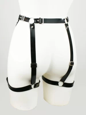 Latex Catriona Heavy Rubber Leg Harness