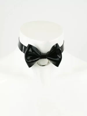 Latex O-Ring Bow Tie