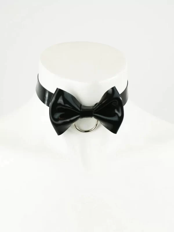 Latex O-Ring Bow Tie