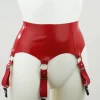 Latex O-Ring Suspender Belt