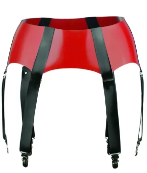 Latex Classic Suspender Belt