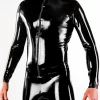 Latex Tank Top with Piping