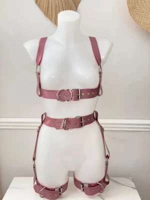Latex harness set