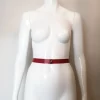 Latex Rubber Cage bra