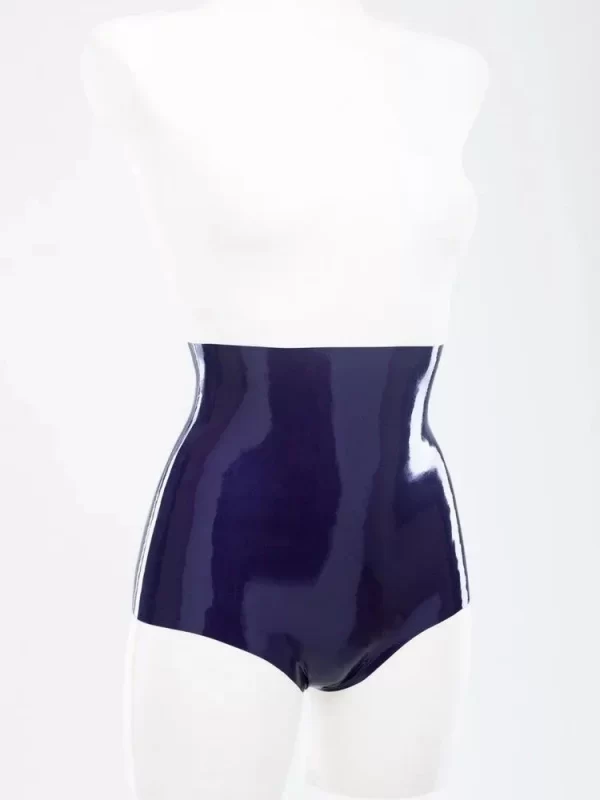 Latex Slinky high waisted shorts