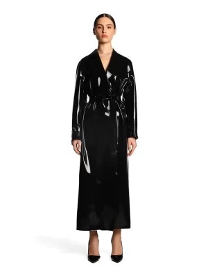Trench Latex Coat Gravity