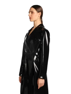 Trench Latex Coat Gravity