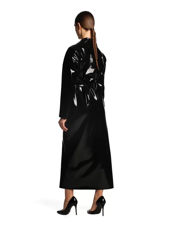 Trench Latex Coat Gravity