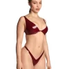 Latex Bra Grip Red