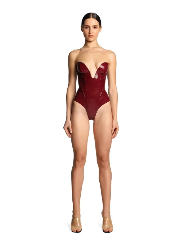 Latex Body Heat Burgundy