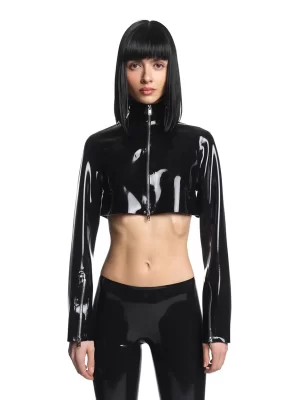 Latex Jacket Sharon Black