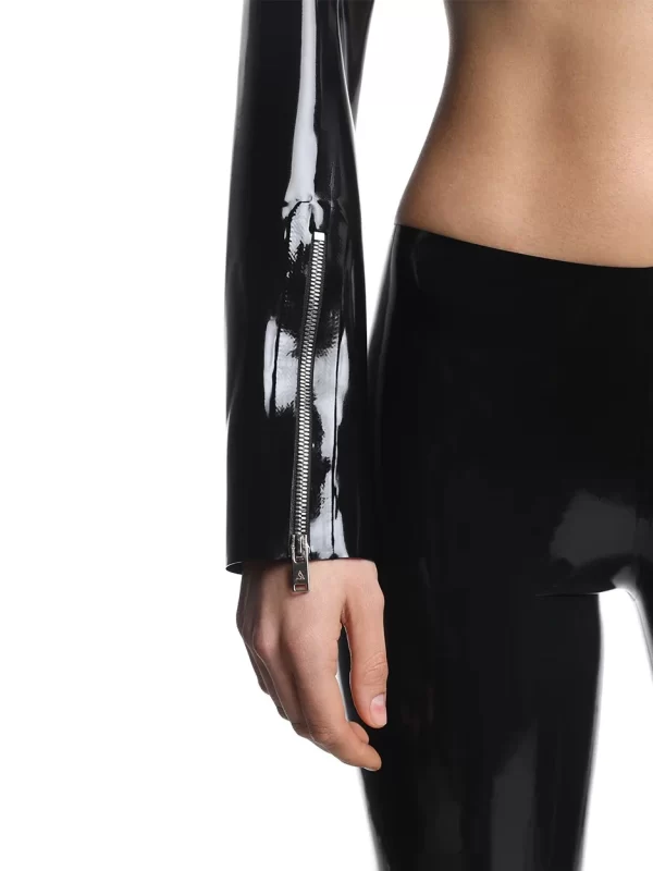 Latex Jacket Sharon Black