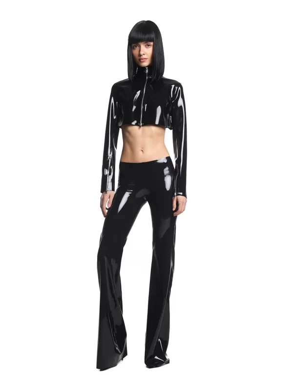 Latex Jacket Sharon Black