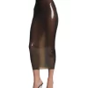 Latex Skirt Amanda Black