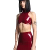 Latex Bra Saga Black