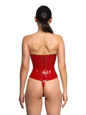 Latex Corset Elysia Red
