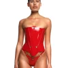 Latex Corset Elysia Red