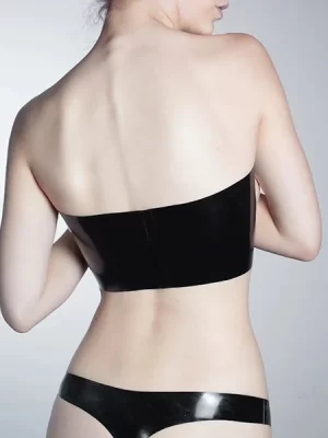 Open Back Top with Hook-and-Eye Closure Charm
