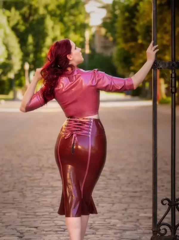 Latex jacket Short Business