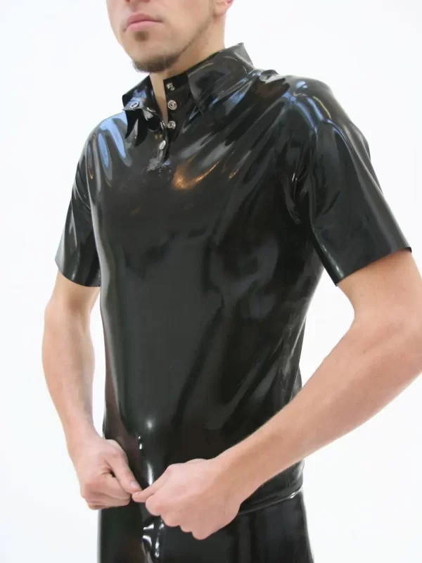 Latex polo shirt Carusia