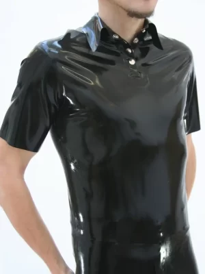 Latex polo shirt Carusia